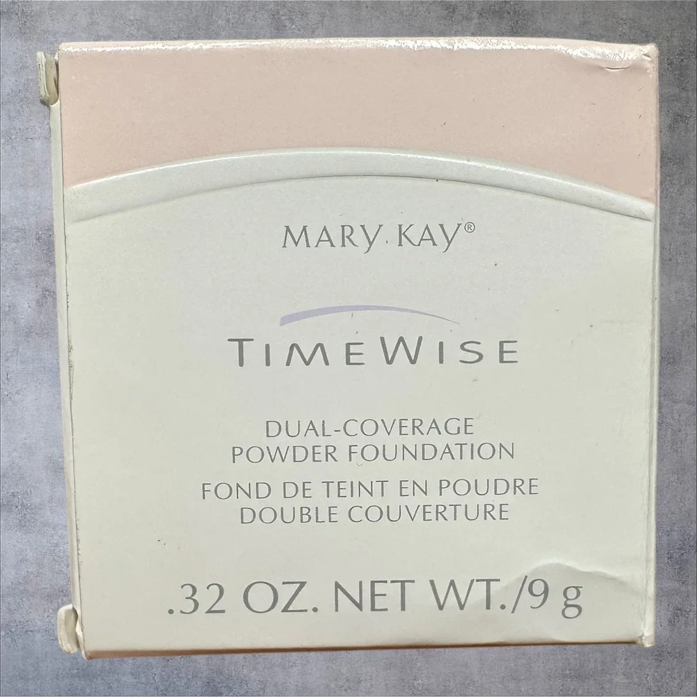 Mary Kay‎ TimeWise Dual-Coverage Powder Foundation Beige 304 8927 0.32oz New Box